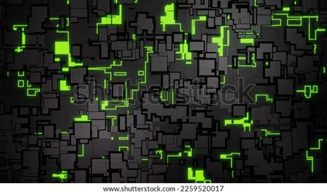 Abstract Technology Background 4k Wallpaper Stock Illustration ...