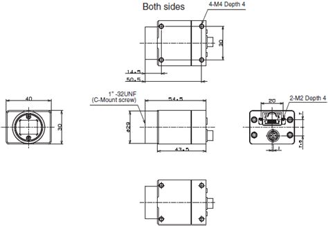 Stc Series Gige Vision Small Cmos Camera Gige Vision Small Cmos