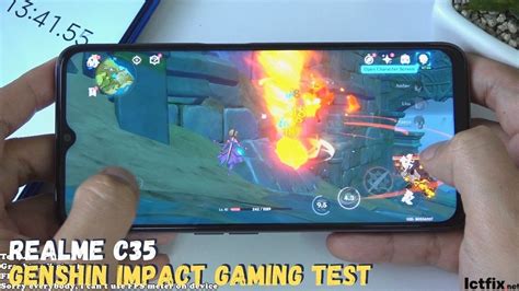 Realme C Genshin Impact Gaming Test Unisoc T Ictfix