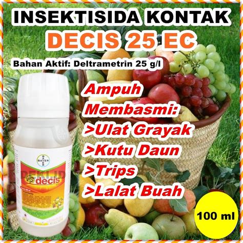 Jual Decis Ec Ml Insektisida Kontak Pestisida Pembasmi Hama