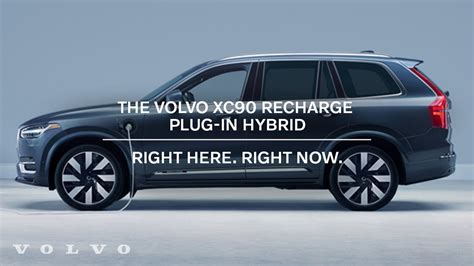 The Volvo Xc90 Recharge Plug In Hybrid Right Here Right Now Youtube