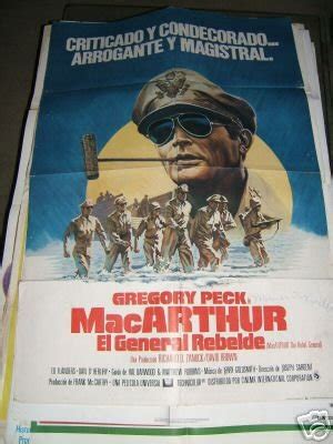 MacARTHUR 1961 GREGORY PECK ORIG MOVIE POSTER | #21882171