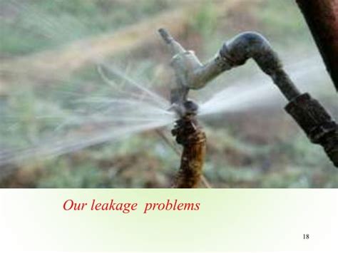 Water Leakage Problem Ppt