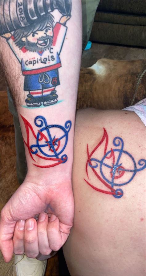 My sister and I got matching wizard tattoos! Our very first wizards ...