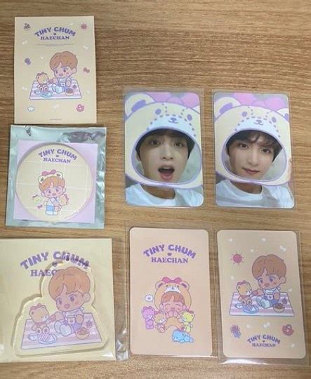 Nct Haechan Sanrio Tiny Chum Trading Card Tc Set Pc Acrylic Stand