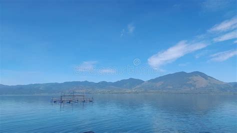 Danau Singkarak is One of the Wide and Beautiful Lakes with a Great Hill in West Sumatra ...