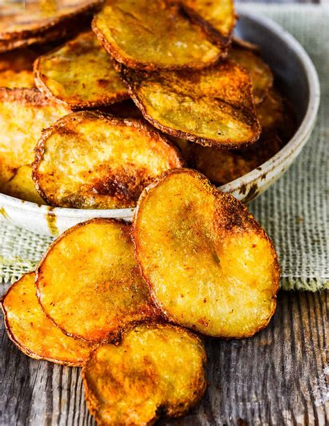 These Amazing Oven Baked Bbq Potato Chips Are So Easy To Prepare And Flavorful Without The Guilt