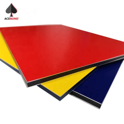 New Building Material Colorful Coated Aluminium Composite Panel For