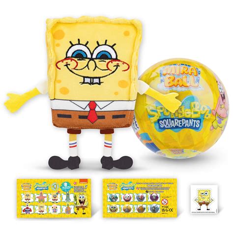 Amazon.com: MiraBall Spongebob Squarepants, 3-in-1 Surprise, 1 Pack