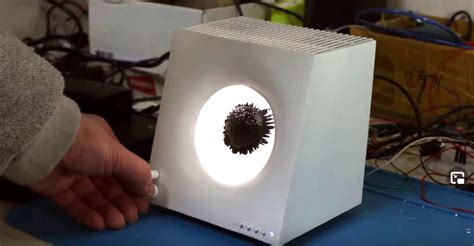 We Can't Stop Watching This DIY Ferrofluid Bluetooth Speaker - Make: