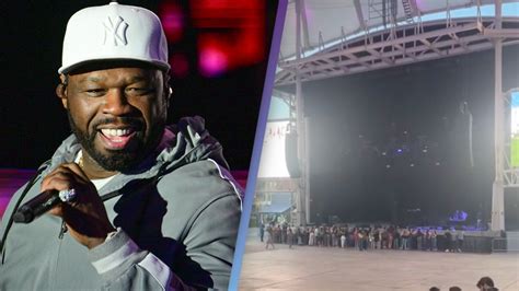 50 Cent Reacts After Fans Claim Rapper Quavos Empty Concert Was Caused