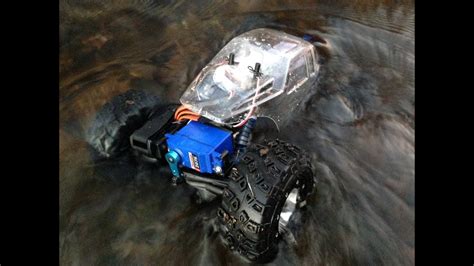 Losi Mini Rock Crawler Underwater Crawl YouTube