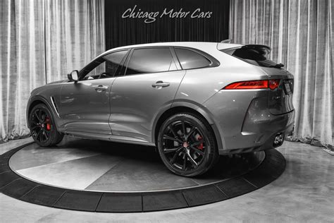 Used 2020 Jaguar F Pace Svr Awd Suv 50l Supercharged V8 550 Hp Hot