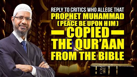 Dr Zakir Naik Video On Demand Reply To Critics Who Allege That