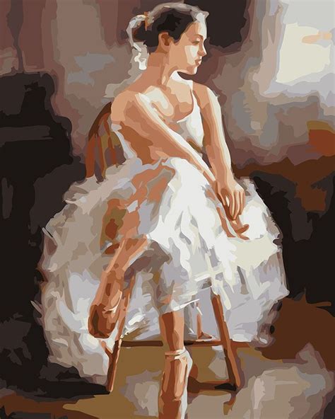 Painting One Of These Beautiful Ballerina Paint By Number Kits Would Be