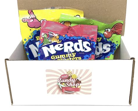 Nerds Candy Variety Pack Of 3 Candies Gummy Clusters Big Chewy Sour