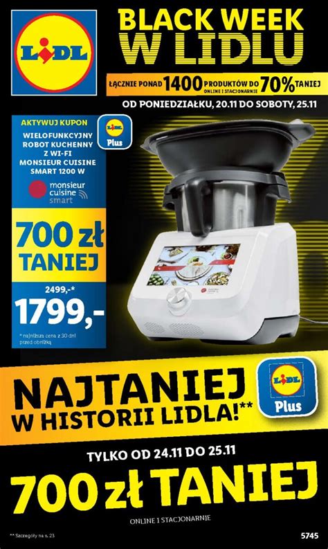 Gazetka LIDL Black Week Od 20 11 2023 Do 25 11 2023 Gazetka Oferta