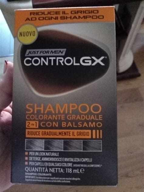 Just For Men Control Gx Shampoo Colorante Graduale 2in1 Con Balsamo 118ml Inci Beauty