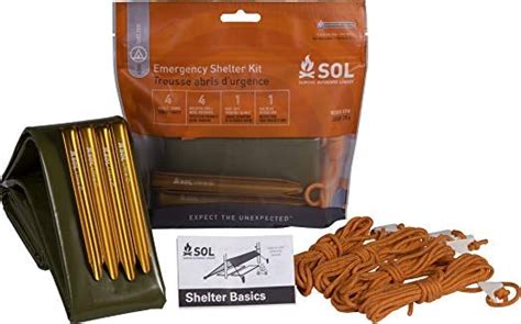 Emergency Shelter Kit by Survive Outdoors Longer – Best Glide ASE