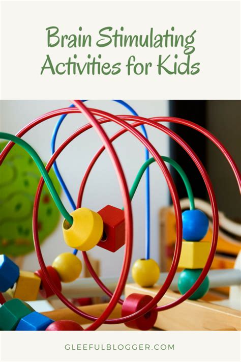 Activities to Enhance Cognitive Development in children – An Early ...