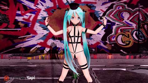 MMD R Sexy Bikini Api Miku Conqueror YouTube