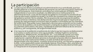 Impacto De La Democracia En La Sociedad Hindu Ppt