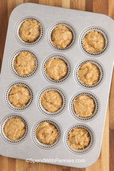 Banana Bread Muffins Spend With Pennies