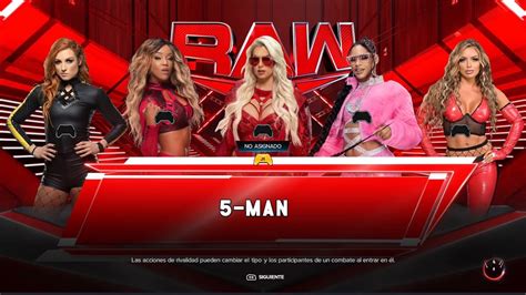 Wwe 2k23 Fatal 5 Way Match At Raw Wwe2k23 Wwe Youtube