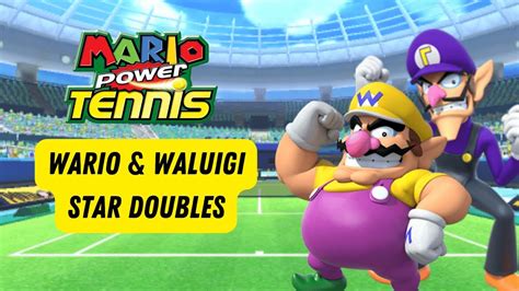 Mario Power Tennis Wario And Waluigi Star Cup YouTube