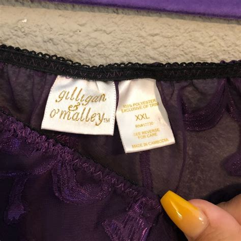 Gilligan O Malley Intimates Sleepwear Piece Purple Lingerie