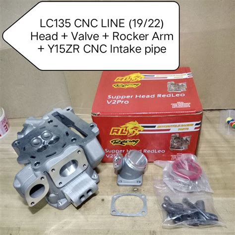 Red Leo Racing Head CNC Normal Water Cave LC135 Y15ZR 19 22 20 23