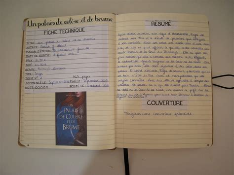 Mon carnet de lecture