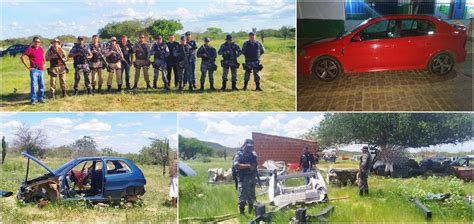 Operação conjunta entre as policias da Bahia e Piauí recuperam carro