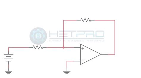 Voltaje A Corriente Convertidor Con Amplificador Operacional Hetpro