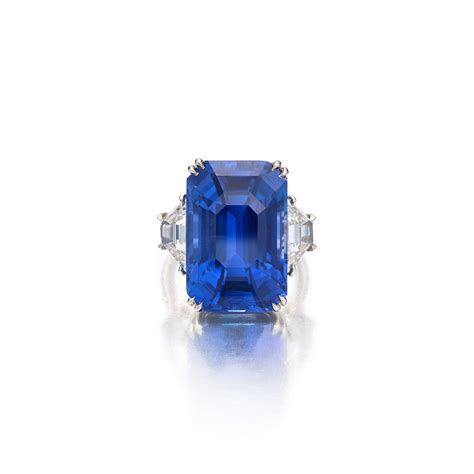 Sapphire And Diamond Ring Important Jewels Sotheby S