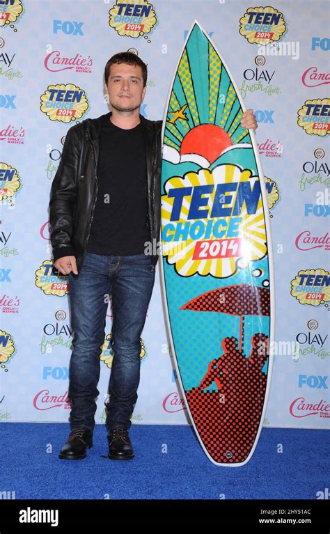 Josh Hutcherson In The Press Room Following The 2014 Teen Choice Awards