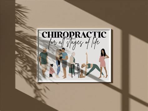 Chiropractic For All Stages Of Life Chiropractic Wall Art Chiropractic