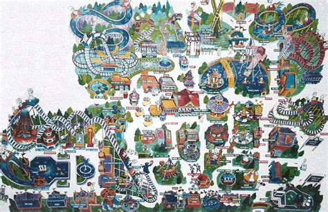 Printable Kennywood Park Map