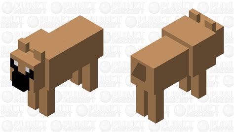 Pug Minecraft Mob Skin