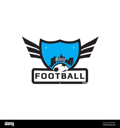 Football Vector Logo Soccer Logo Soccer Icon Soccer Emblem Soccer