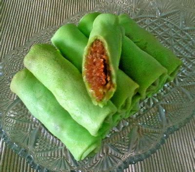 Laman Sutera Resepi Kuih Dadar Ketayap Gulung Inti Kelapa