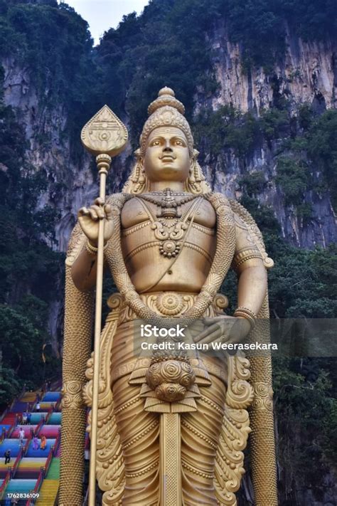 Lord Murugan Statue Batu Caves Malaysia Stock Photo Download Image