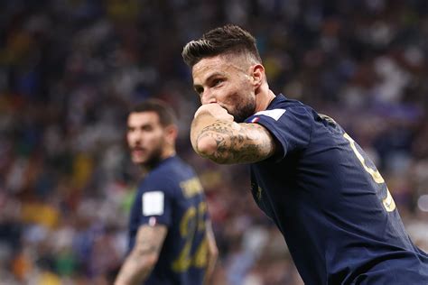 Olivier Giroud Scores 51st Goal For France In World Cup Victory Against