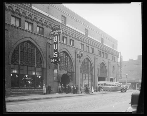 Greyhound Lines Terminal And Bus Depot At The Corner Of Delmar And