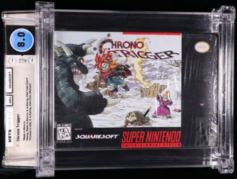 Chrono Trigger Super Nintendo Snes Complete With Registration Card