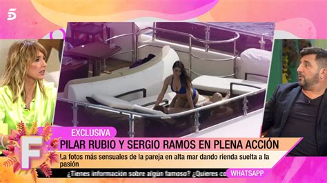 Sergio Ramos y Pilar Rubio emiten las imágenes más hot de la pareja