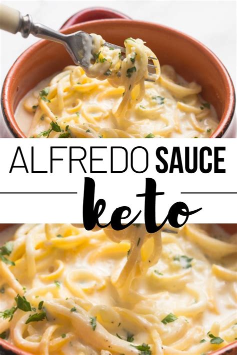 Keto Alfredo Sauce Recipe Quick And Easy And So Creamy With Parmesan