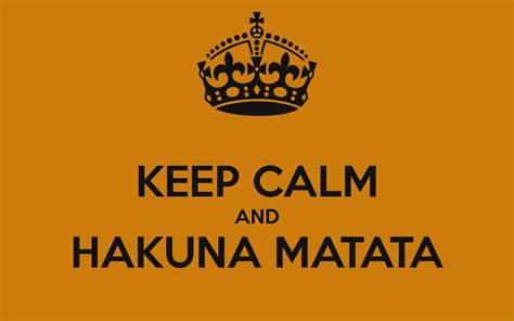 Hakuna Matata Wallpapers - Wallpaper Cave