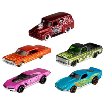 HOT WHEELS 5 Car Pack Assortment Mattel