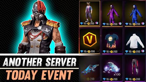 FREE FIRE ANOTHER SERVER TODAY EVENT FREE FIRE BEST SERVER BEST